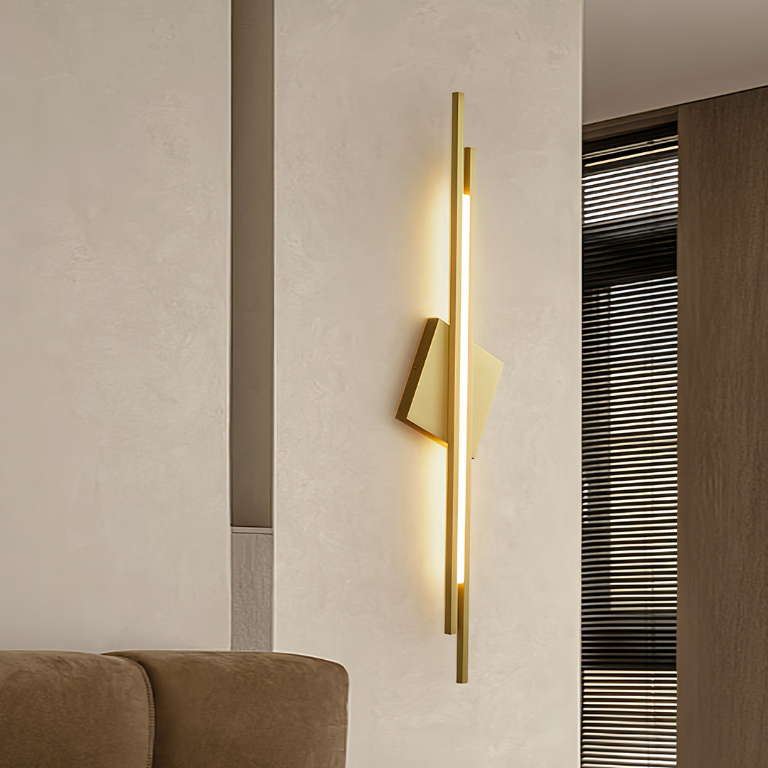 WINTHORPE GEOMETRIC DIAMOND WALL SCONCE