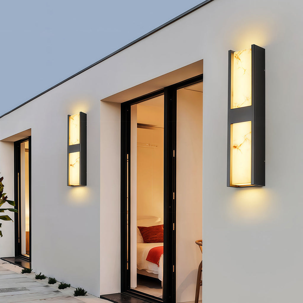WINTHROP AQUA SQUARE LED WALL SCONCE