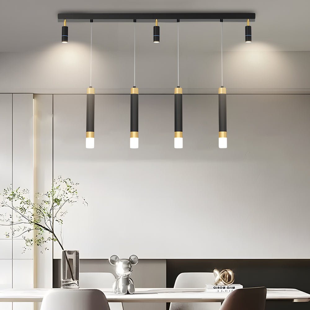 CHARLESTON SLIMLINE 3-TIER DIMMER CHANDELIER