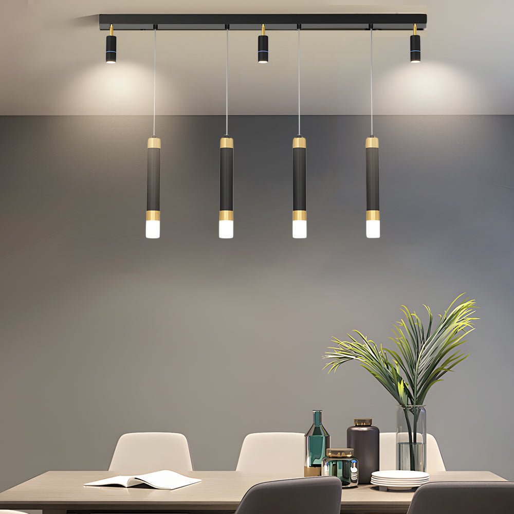 CHARLESTON SLIMLINE 3-TIER DIMMER CHANDELIER