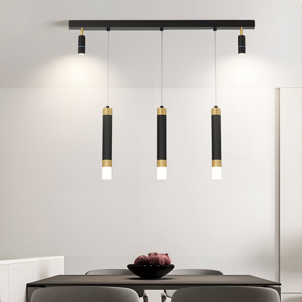 CHARLESTON SLIMLINE 3-TIER DIMMER CHANDELIER