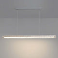 WINDSOR FROSTED ACRYLIC ISLAND PENDANT LIGHT