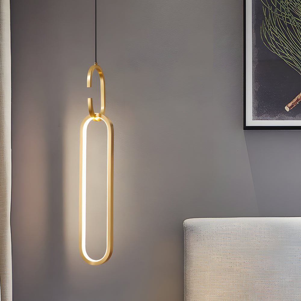 CHARLESTON COPPER OVAL DIMMER PENDANT LIGHT