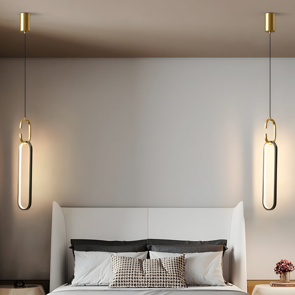 CHARLESTON COPPER OVAL DIMMER PENDANT LIGHT