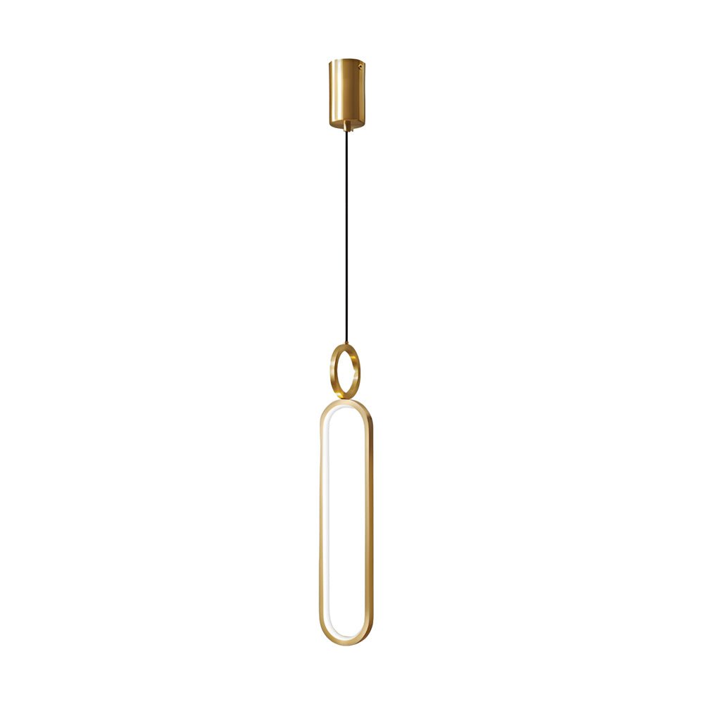 CHARLESTON COPPER OVAL DIMMER PENDANT LIGHT