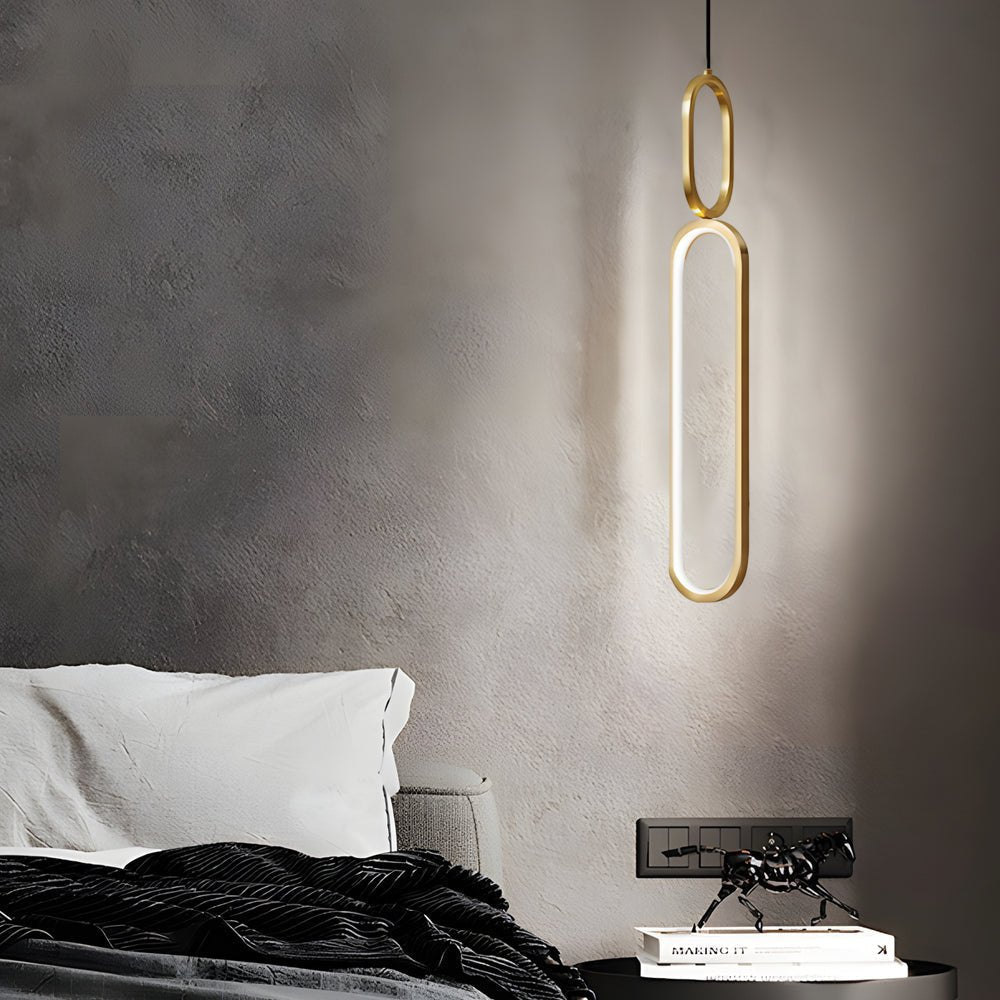 CHARLESTON COPPER OVAL DIMMER PENDANT LIGHT