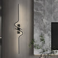FENWICK SLIMLINE CURVED ALUMINUM WALL SCONCE