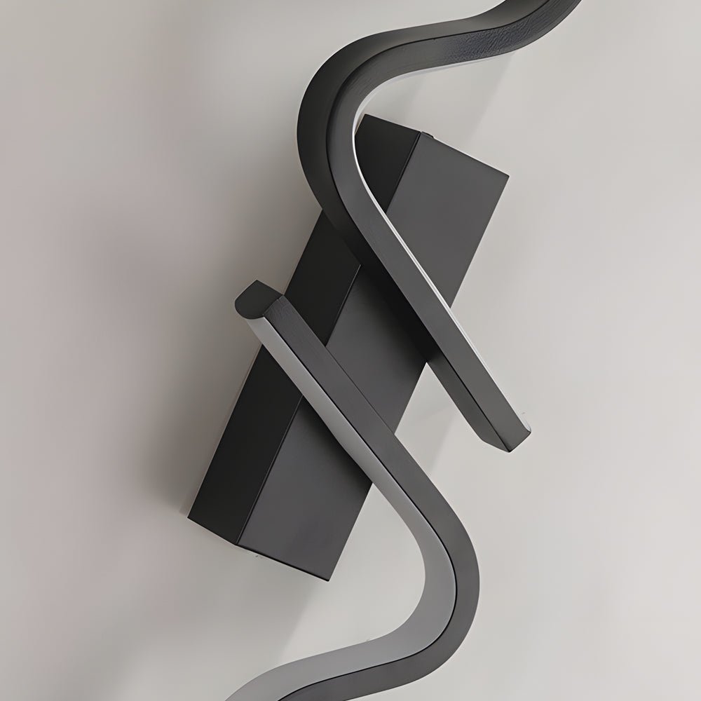 FENWICK SLIMLINE CURVED ALUMINUM WALL SCONCE