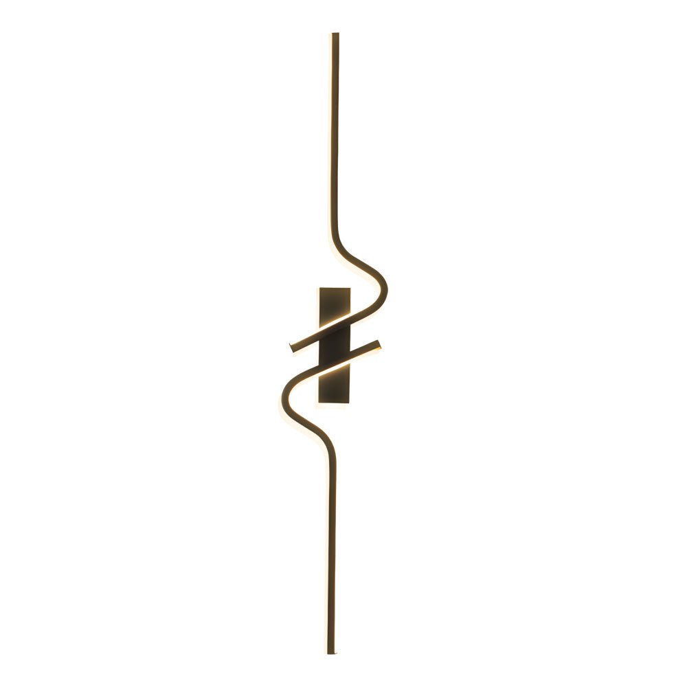 FENWICK SLIMLINE CURVED ALUMINUM WALL SCONCE