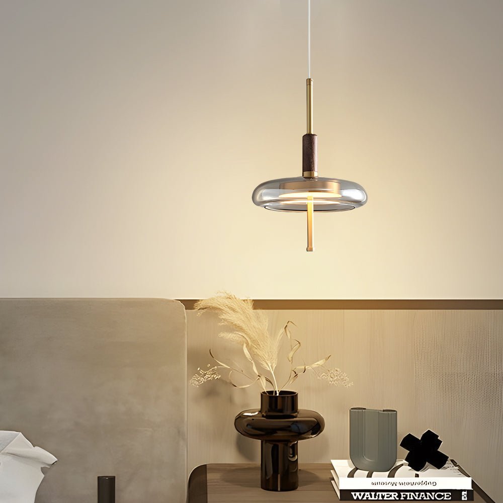 HASTINGS TRIO DIMMER PENDANT LIGHT WITH WOODEN ACCENTS"  
2. "WINTERBOURNE GLASS AND BRASS NORDIC HANGING LANTERN"  
3. "BROMLEY ILLUMINATED WOODEN TRIM PENDANT LIGHT"  
4. "LAVENDER HILL BRASS AND GLASS DIMMABLE HANGING LIGHT"  
5. "CARTERFORD MINIMALIST