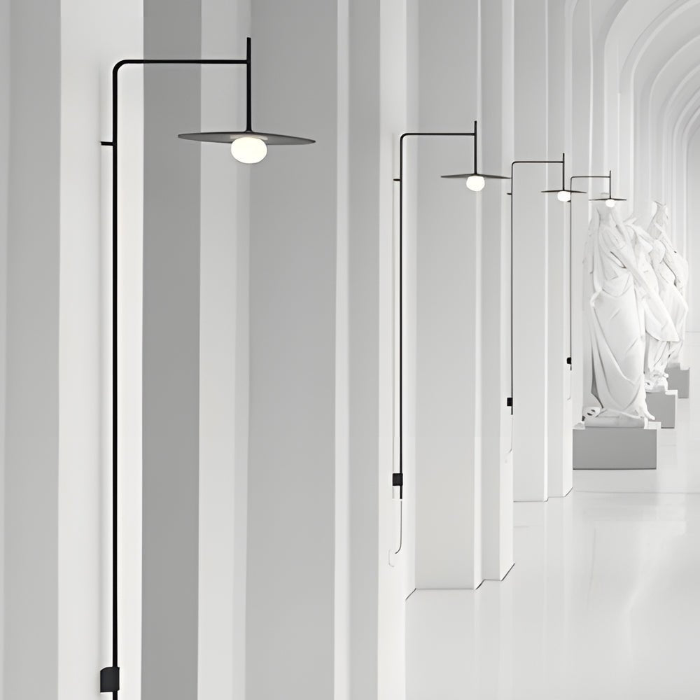 FENWICK SLIMLINE METAL WALL LANTERN