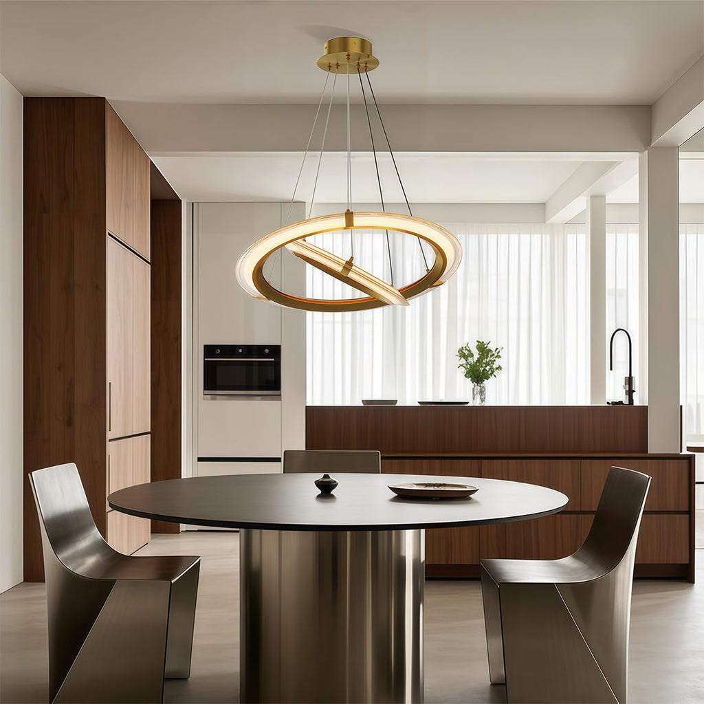 WINTERBOURNE ORBITAL CRYSTAL CEILING LANTERN