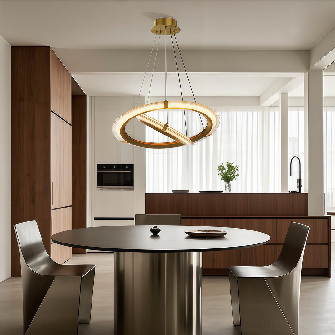 WINTERBOURNE ORBITAL CRYSTAL CEILING LANTERN