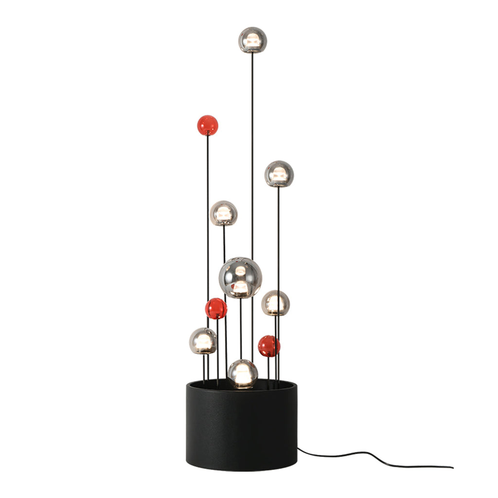 CHARLESTON HUE ORB LAMP WITH STAND