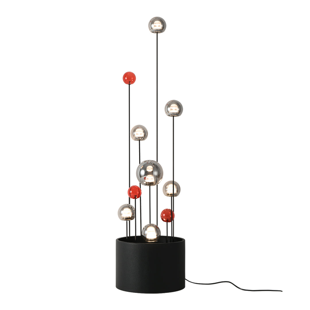CHARLESTON HUE ORB LAMP WITH STAND