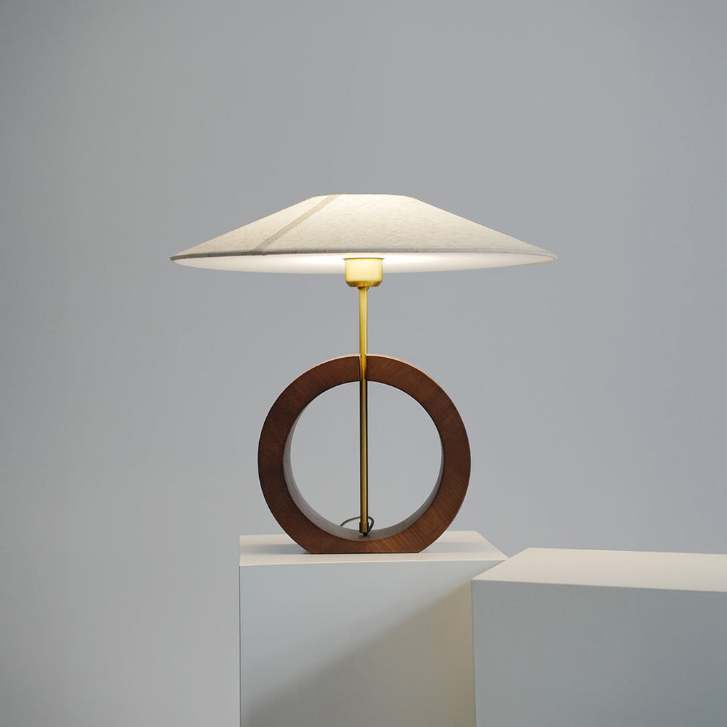 WINTERBOURNE NATURAL OAK ILLUMINATOR - SCANDINAVIAN INSPIRED TABLE LIGHT