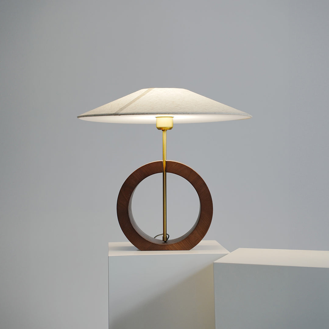 WINTERBOURNE NATURAL OAK ILLUMINATOR - SCANDINAVIAN INSPIRED TABLE LIGHT