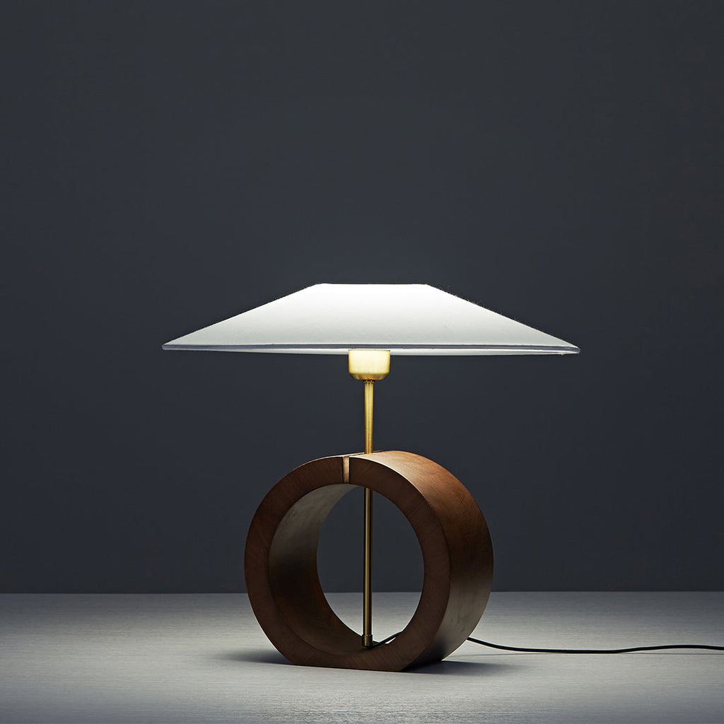 WINTERBOURNE NATURAL OAK ILLUMINATOR - SCANDINAVIAN INSPIRED TABLE LIGHT