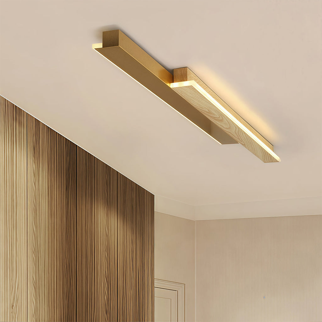 WINTHROP MODERN STRIPED LED WALL LANTERN
