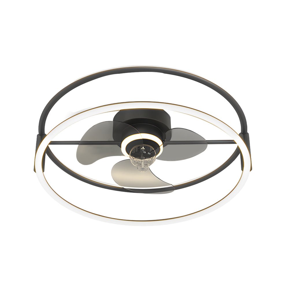 WINTHORPE INNOVATIVE DIMMABLE CEILING FAN LIGHT WITH BLADLESS DESIGN