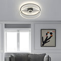 WINTHORPE INNOVATIVE DIMMABLE CEILING FAN LIGHT WITH BLADLESS DESIGN