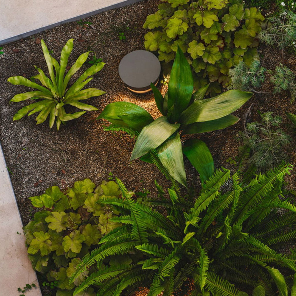 RAVENWOOD ILLUMINA PATH LIGHTS, MODERN GEOMETRIC GARDEN LANTERNS