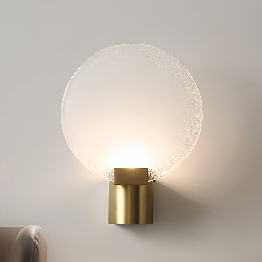 CHARLESTON ORB LUXE GLASS WALL SCONCE