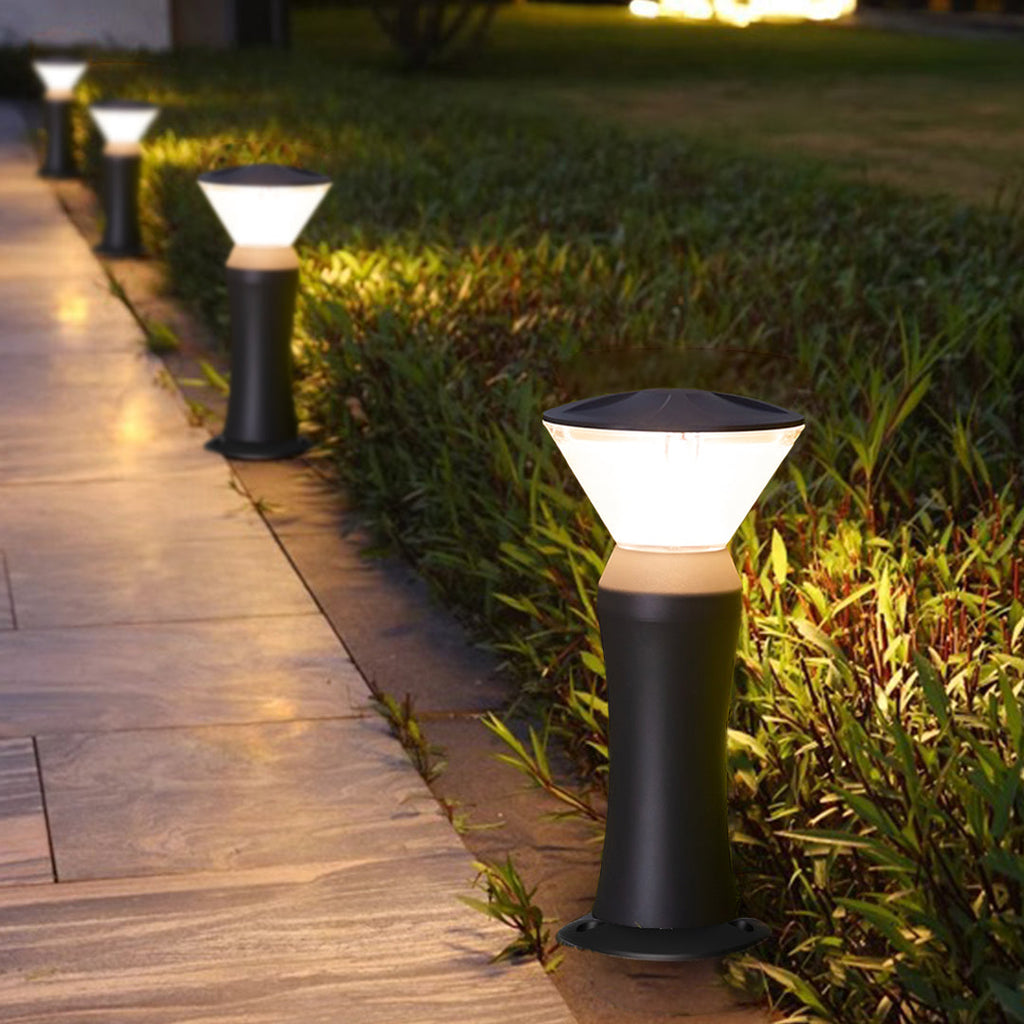 RAVENSHILL MODERN GARDEN BOLLARD LANTERN