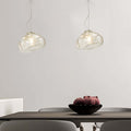 WINTERBOURNE HAND-BLOWN GLASS PENDANT LANTERN
