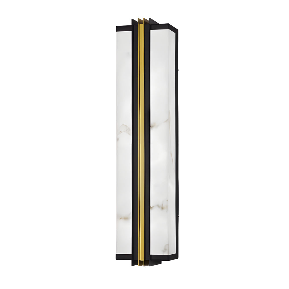 WINDSOR HEIGHTS MODERN VERTICAL BLACK LED WALL SCONCE