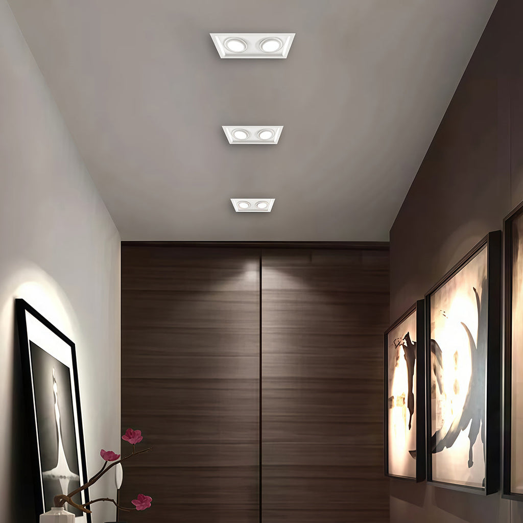 WINTHROP LED INSET ILLUMINATOR WITH ANTI-GLARE TECHNOLOGY"  
2. "KENSINGTON SHADOW-FREE RECESSED LIGHTING MODULE"  
3. "FELSTEAD LUMINAIRE: DISCREET INDOOR SPOTLIGHT"  
4. "BARNETT CEILING COVE LIGHT WITH GLARE REDUCTION"  
5. "HARTWELL ILLUMINATION: SLEE