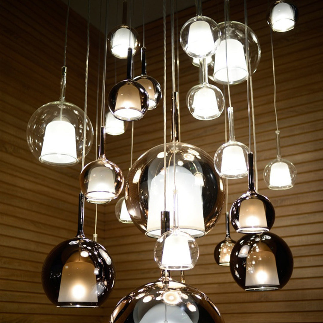 WINTHROP CIRCLE GLASS ILLUMINATION PENDANT