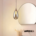 WINDSOR AMBER DROPLET LED PENDANT LIGHT