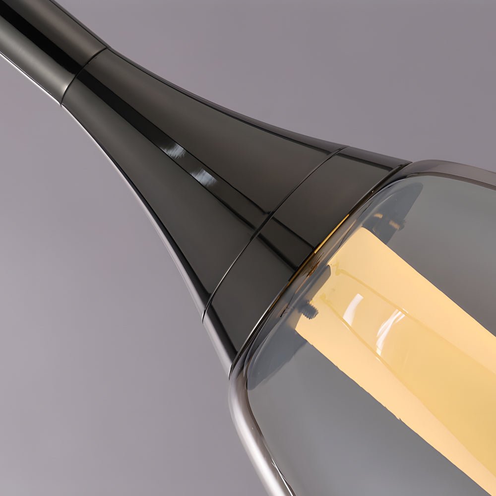 WINDSOR AMBER DROPLET LED PENDANT LIGHT