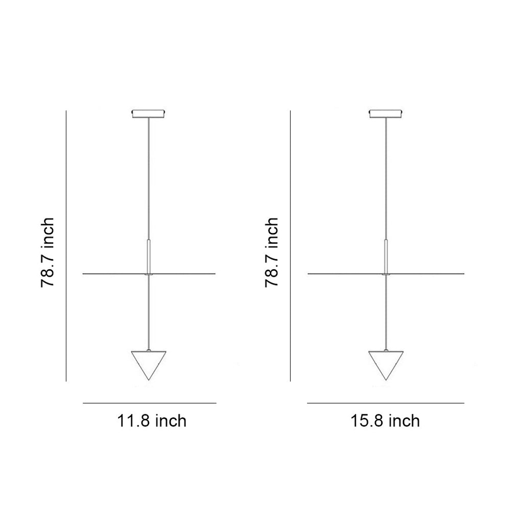 WINTERBOURNE SLIMLINE HANGING LIGHT