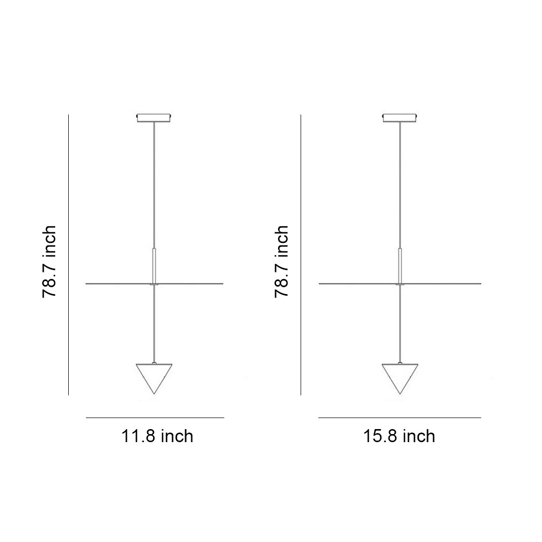 WINTERBOURNE SLIMLINE HANGING LIGHT
