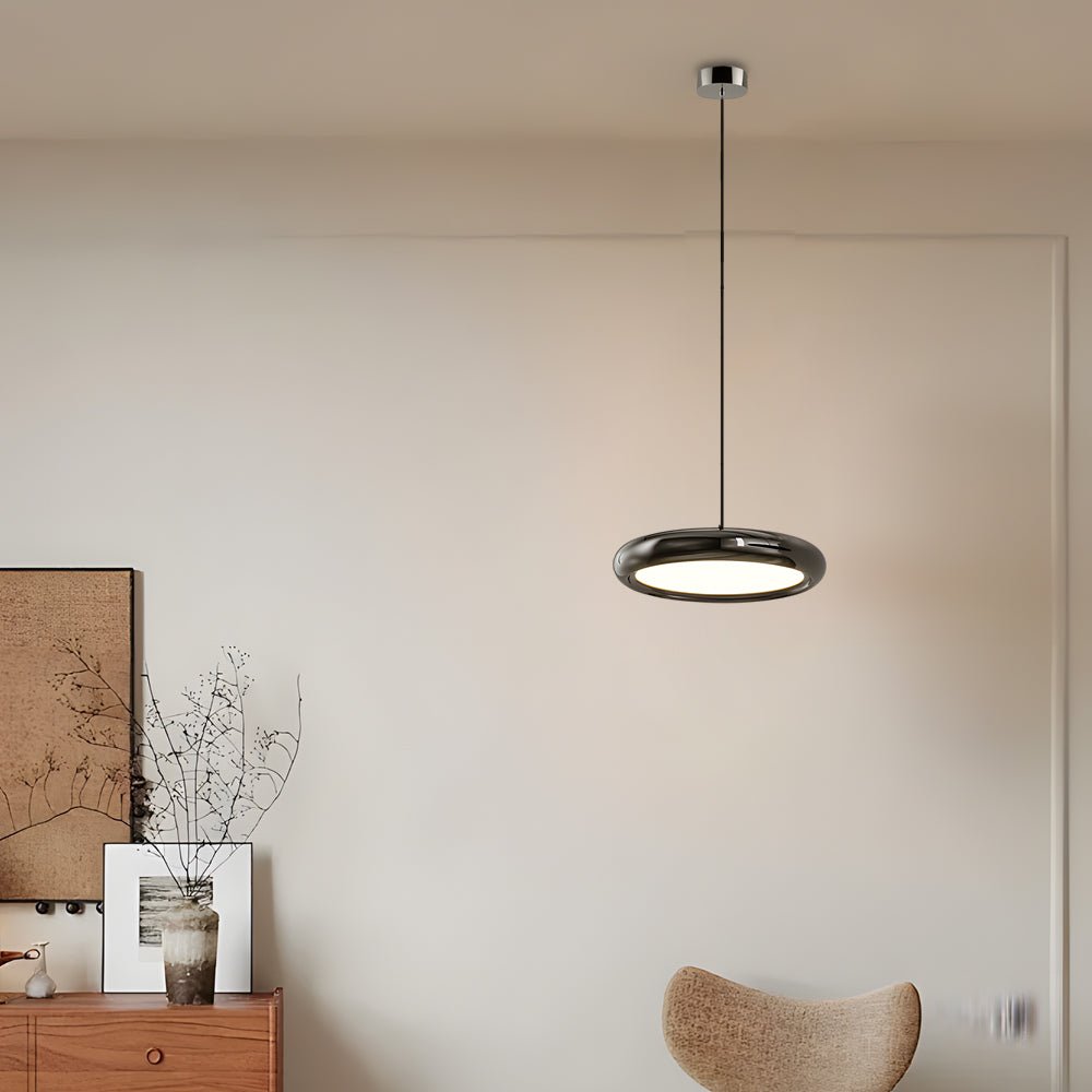 RAVENHALL TRIO SPHERE METALLIC LED HANGING LAMP