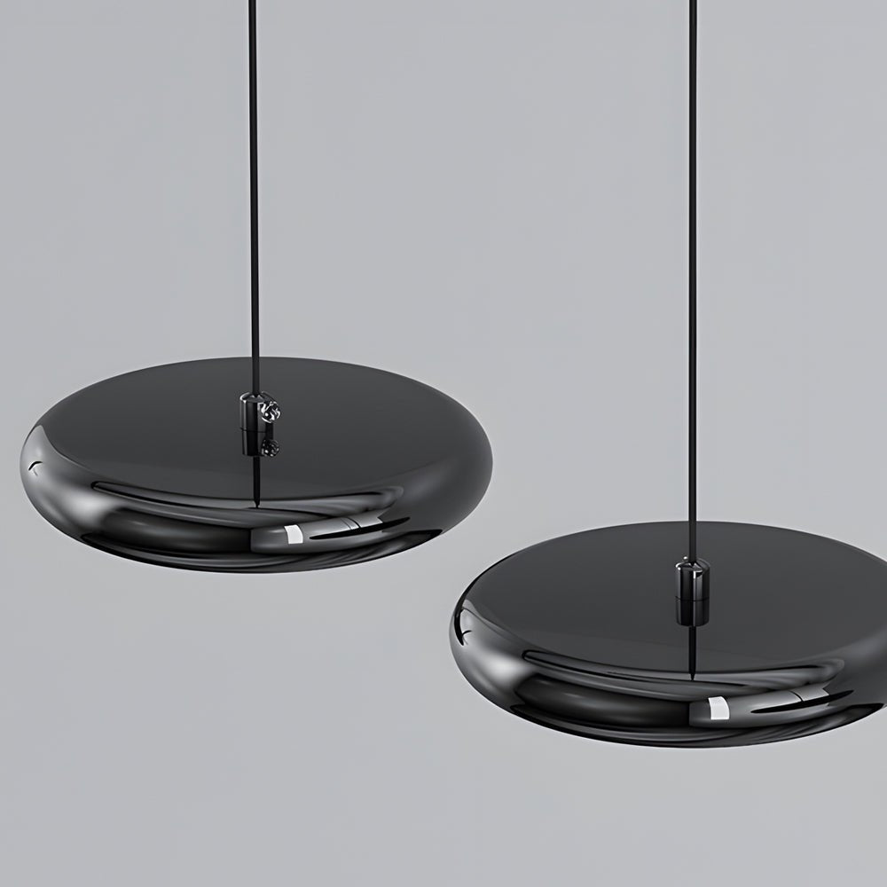 RAVENHALL TRIO SPHERE METALLIC LED HANGING LAMP