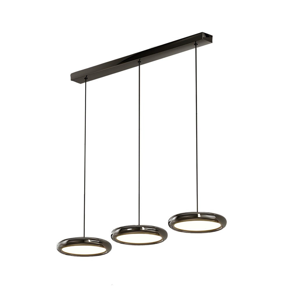 RAVENHALL TRIO SPHERE METALLIC LED HANGING LAMP