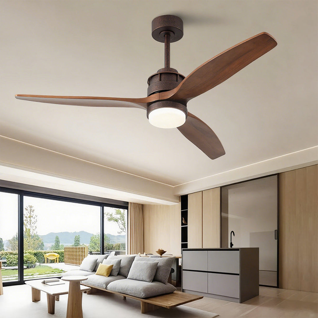 WILLOUGHBY TRIO WOODEN CEILING FAN WITH ILLUMINATION REMOTE"  
2. "BRAMBLEWOOD TRIFECTA LIGHTED CEILING FAN WITH WIRELESS CONTROL"  
3. "PENROSE THREE-BLADE WOODEN FAN WITH INTEGRATED LIGHT AND REMOTE"  
4. "DORCHESTER WOODEN FANDANGLE WITH REMOTE-CONTROL