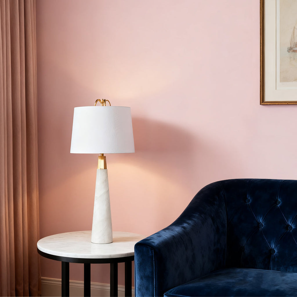 WINTERBOURNE TAPERED MARBLE ILLUMINATOR