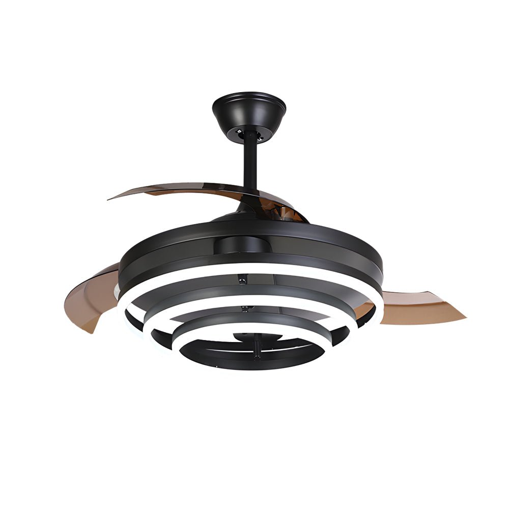 WHITECREST 41" TELESCOPIC CEILING AIR CIRCULATOR WITH INTEGRATED LED ILLUMINATION AND WIRELESS REMOTE