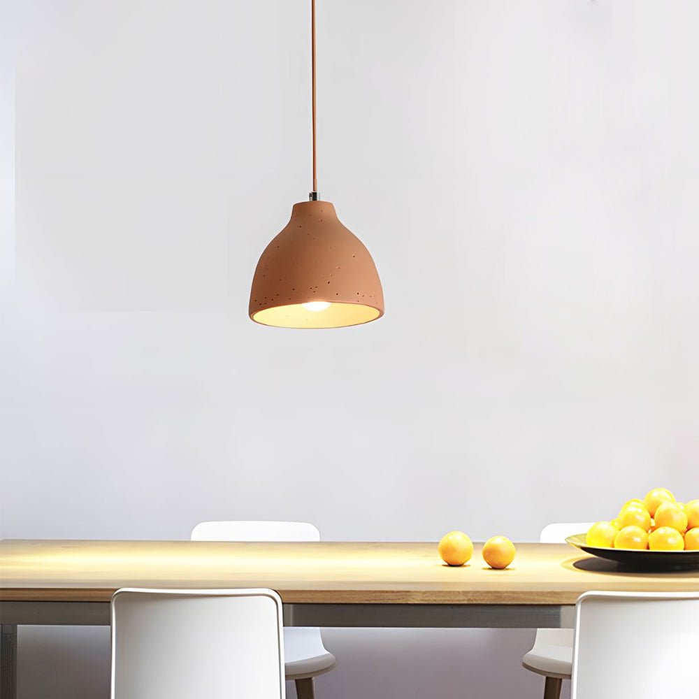 FENWICK RESIN GLOBE HANGING LAMP