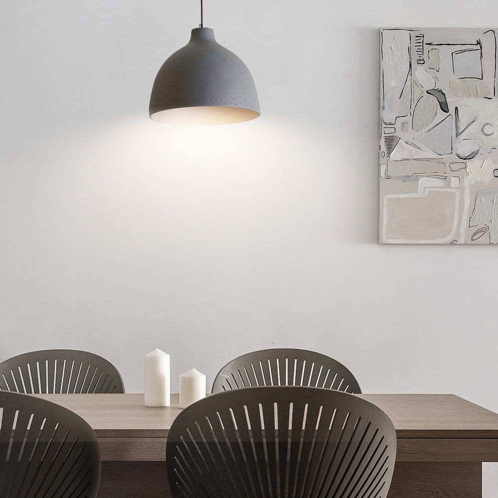 FENWICK RESIN GLOBE HANGING LAMP