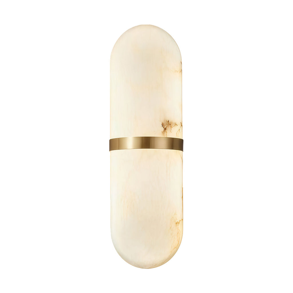 FENWICK MARBLE GLOBE LED WALL SCONCE