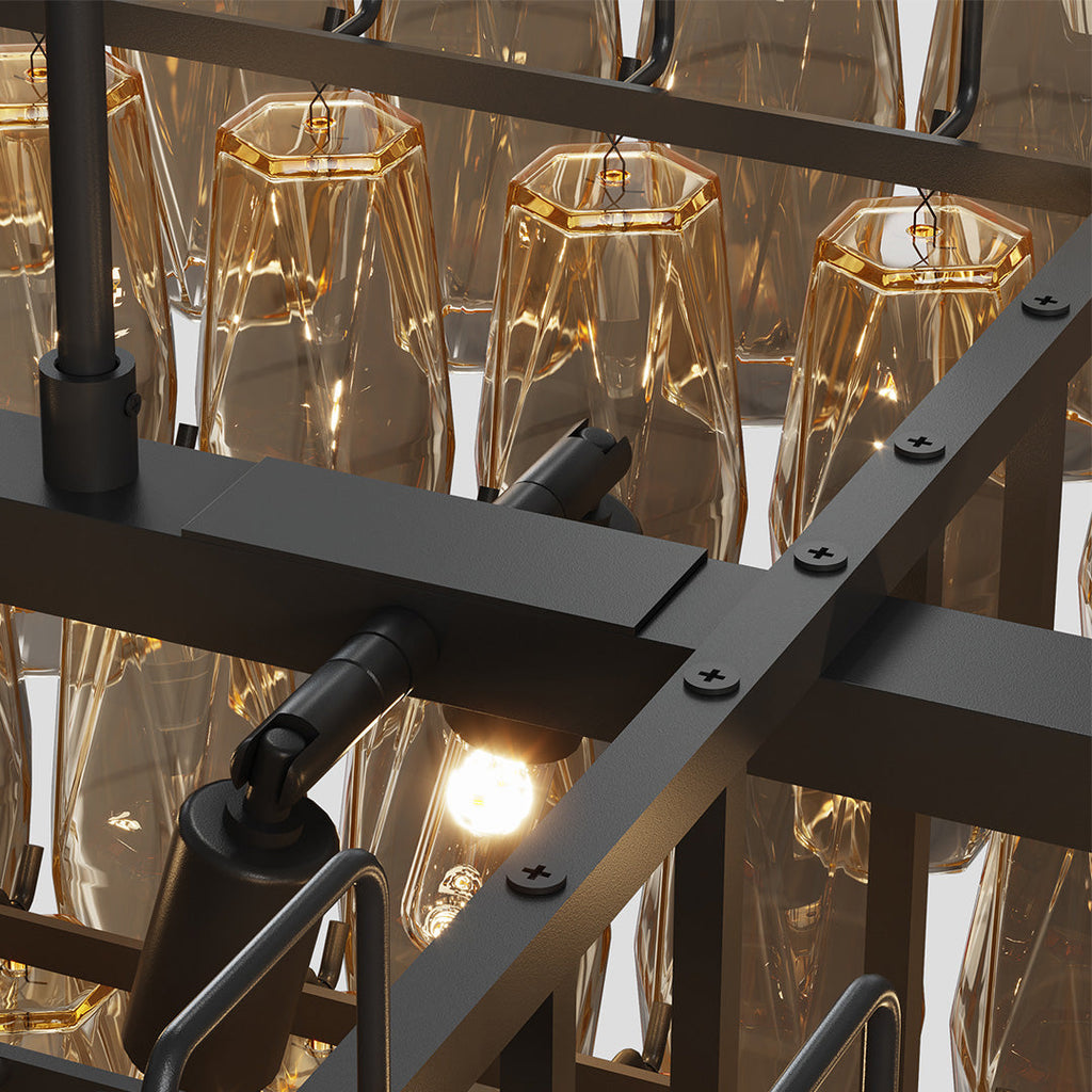 WINDSOR GLASS MULTI-ARM CEILING LANTERN