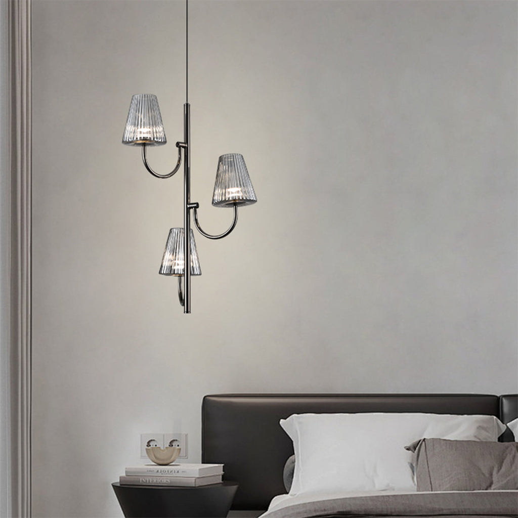WINTHORPE BLACK METAL LED HANGING LANTERN