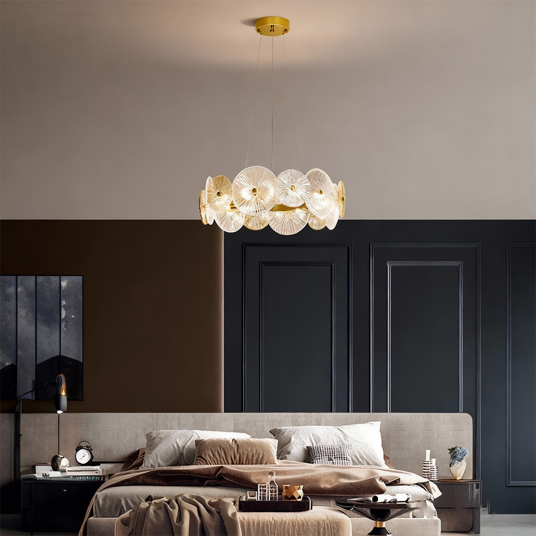 WINTHROP CRYSTAL SPHERE CEILING LANTERN