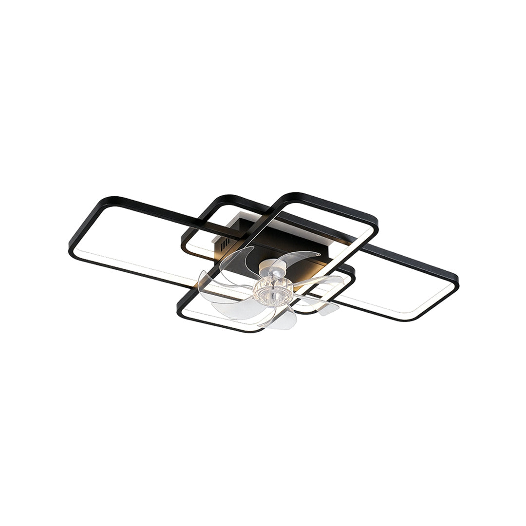 FARNWORTH ACRYLIC SHADE CEILING FAN WITH ILLUMINATION