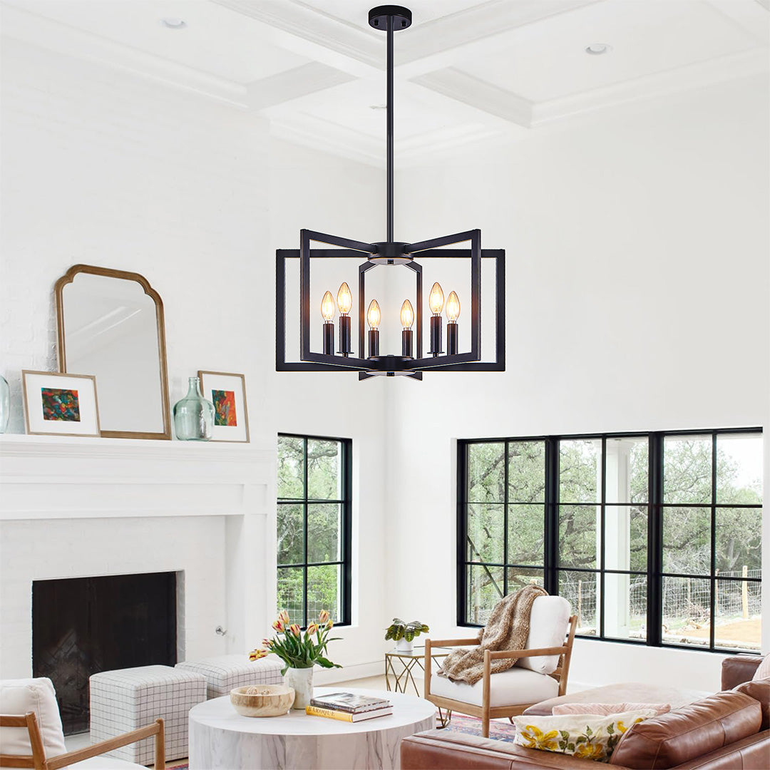 WINTHROP INDUSTRIAL MULTI-ARM CEILING LANTERN